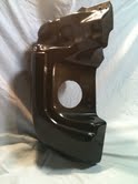 Inside view of right lower with hole cut.