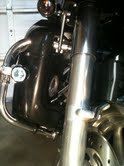 Front view, lower mounted, vent closed.
